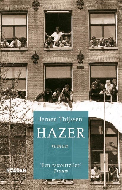 Hazer – omslag van het luisterboek van Jeroen Thijssen