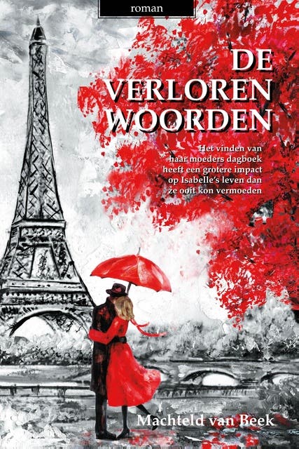 De verloren woorden – omslag van het luisterboek van Machteld van Beek