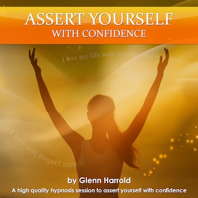 Assert Yourself With Confidence – omslag til lydbogen af Glenn Harrold