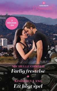 Farlig frestelse / Ett högt spel – omslag till ljudboken av Kimberly Lang,Michelle Conder