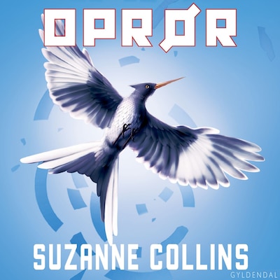 The Hunger Games 3 - Oprør – omslag til lydbogen af Suzanne Collins