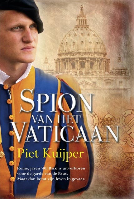 Spion van het Vaticaan – omslag van het luisterboek van Piet Kuijper