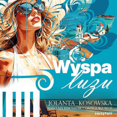 Wyspa luzu – okładka audiobooka, autor Jolanta Kosowska