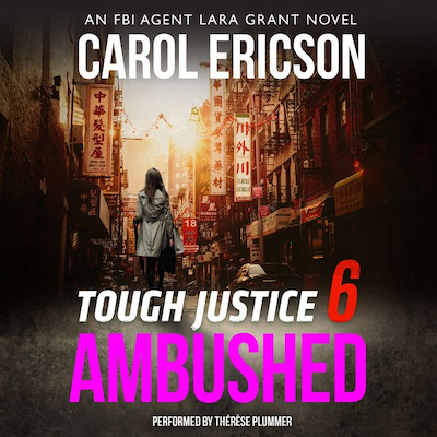 Tough Justice: Ambushed – omslag til lydbogen af Carol Ericson
