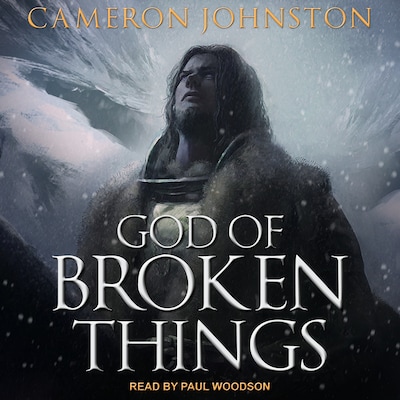 God of Broken Things – omslag til lydbogen af Cameron Johnston