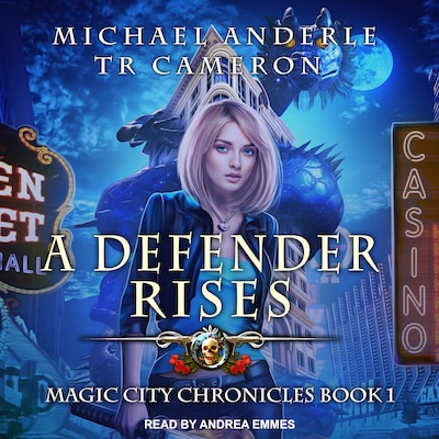 A Defender Rises – omslag til lydbogen af TR Cameron, Martha Carr, Michael Anderle