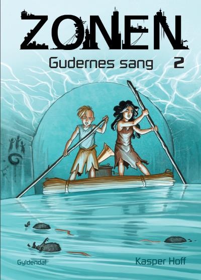 Zonen 2 - Gudernes sang – omslag til lydbogen af Kasper Hoff