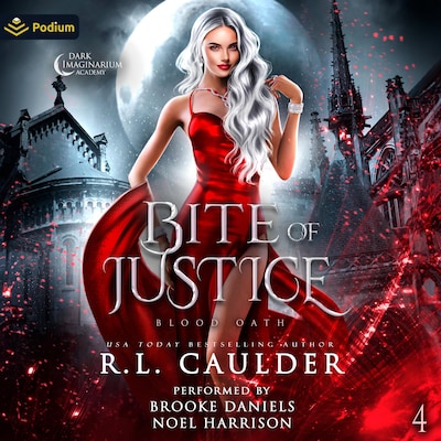 Bite of Justice – omslag til lydbogen af R.L. Caulder