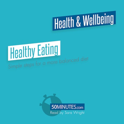 Healthy Eating – omslag til lydbogen af 50Minutes