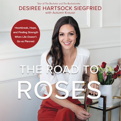 The Road to Roses – omslag van het luisterboek van Desiree Hartsock Siegfried