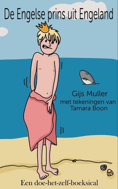 De Engelse prins uit Engeland – omslag van het luisterboek van Gijs Muller