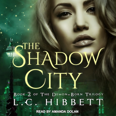 The Shadow City – omslag til lydbogen af L.C. Hibbett