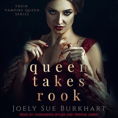 Queen Takes Rook – omslag til lydbogen af Joely Sue Burkhart