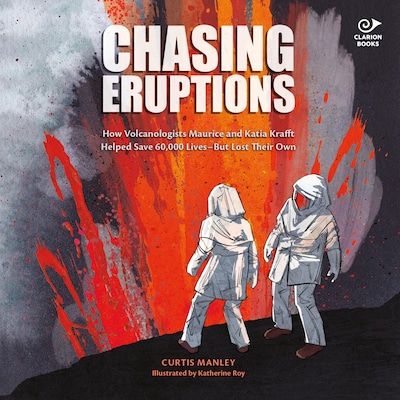 Chasing Eruptions – omslag til lydbogen af Curtis Manley