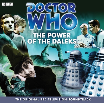 Doctor Who: The Power Of The Daleks (TV Soundtrack) – omslag til lydbogen af David Whitaker