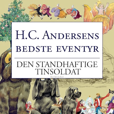 Den standhaftige tinsoldat – omslag til lydbogen af H. C. Andersen