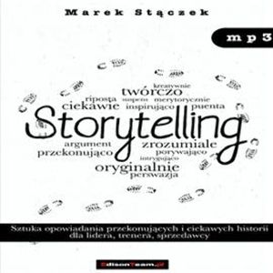 Storytelling – okładka audiobooka, autor Marek Stączek