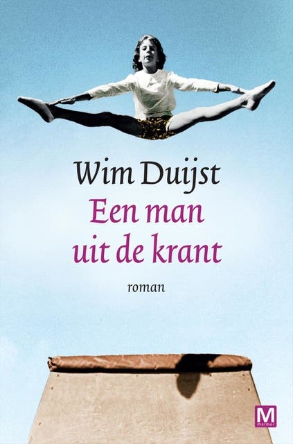 Een man uit de krant – omslag van het luisterboek van Wim Duijst