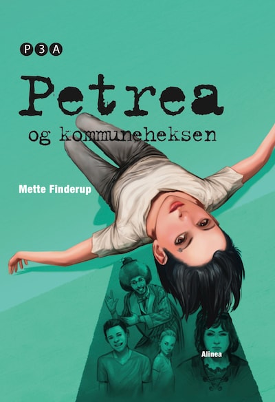 Petrea og kommuneheksen – omslag til lydbogen af Mette Finderup