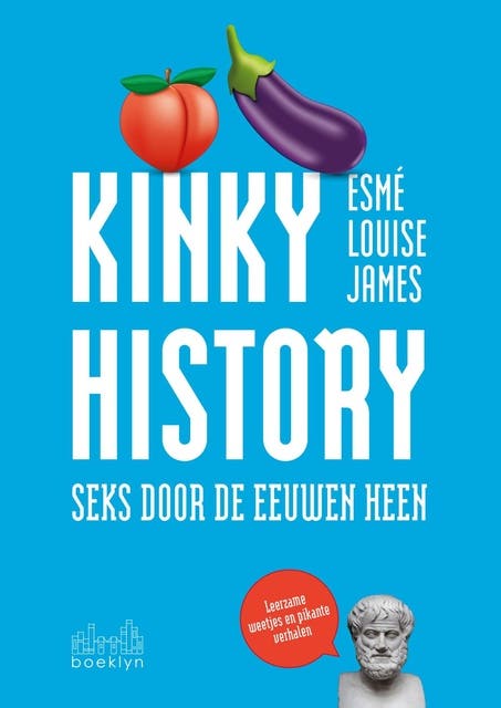 Kinky history – omslag van het luisterboek van Esmé Louise James