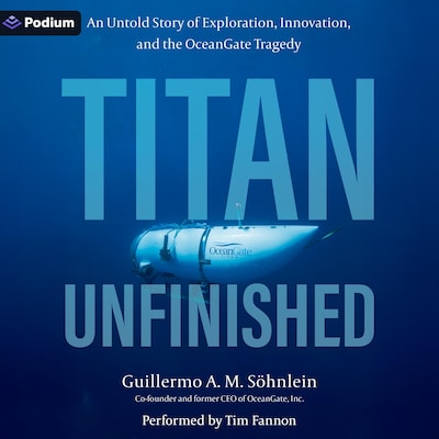 Titan Unfinished – omslag til lydbogen af Guillermo A. M. Söhnlein