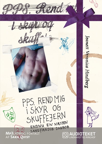 PPS. Rend mig i skyr og skuffejern – omslag til lydbogen af Jeanett Veronica Hindberg