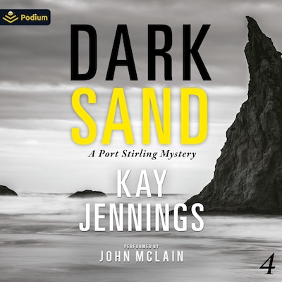 Dark Sand – omslag til lydbogen af Kay Jennings