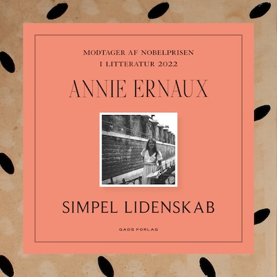 Simpel lidenskab – omslag til lydbogen af Annie Ernaux