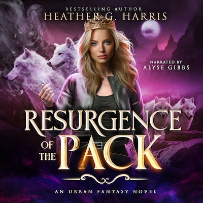 Resurgence of the Pack – omslag til lydbogen af Heather G. Harris