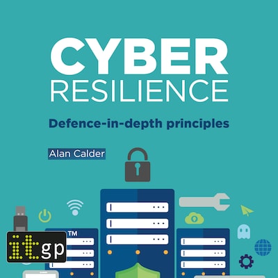Cyber Resilience – omslag til lydbogen af Alan Calder