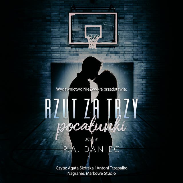 Rzut za trzy pocałunki – okładka audiobooka, autor P A Daniec