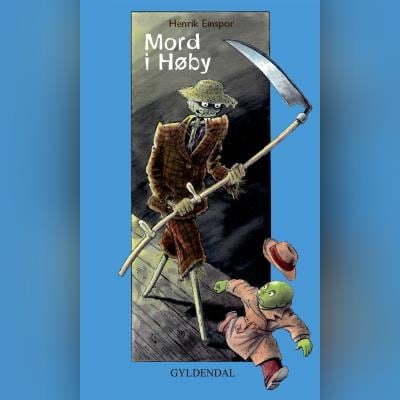 Mord i Høby – omslag til lydbogen af Henrik Einspor