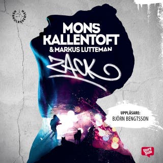 Zack – omslag till ljudboken av Markus Lutteman,Mons Kallentoft