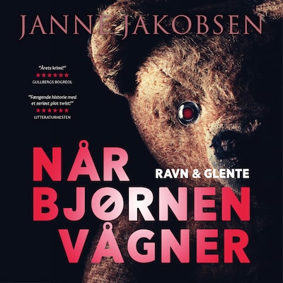 Når bjørnen vågner – omslag til lydbogen af Janne Jakobsen