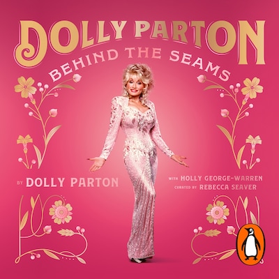 Behind the Seams – omslag til lydbogen af Dolly Parton