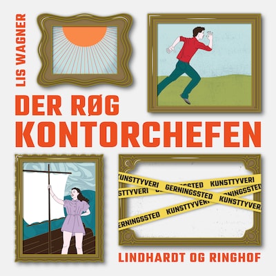 Der røg kontorchefen – omslag til lydbogen af Lis Wagner