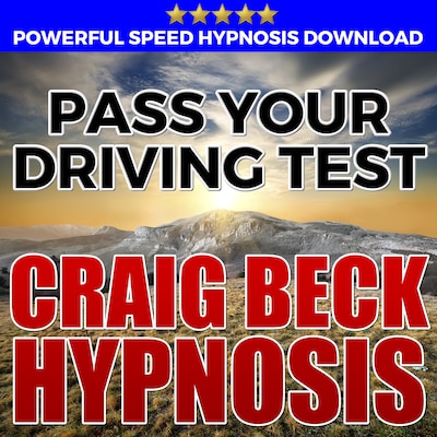 Pass Your Driving Test: Hypnosis Downloads – omslag til lydbogen af Craig Beck