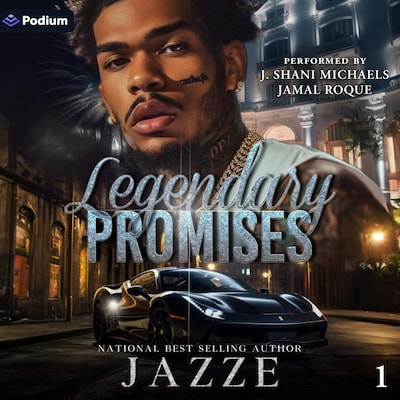 Legendary Promises – omslag til lydbogen af Jazz E