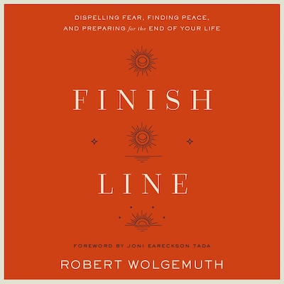 Finish Line – omslag van het luisterboek van Robert Wolgemuth