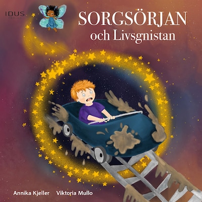 Sorgsörjan och Livsgnistan – omslag till ljudboken av Annika Kjeller