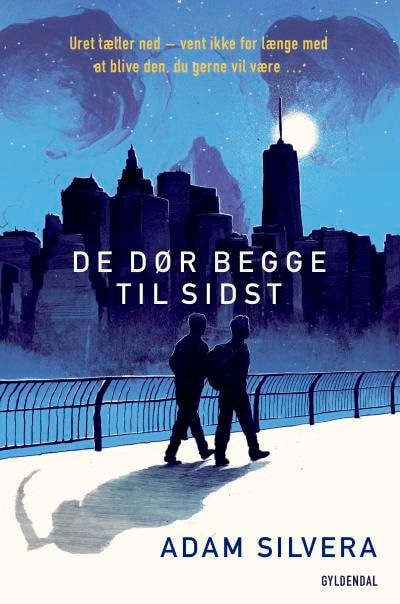 De dør begge til sidst – omslag til lydbogen af Adam Silvera