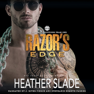 Razor's Edge – omslag til lydbogen af Heather Slade