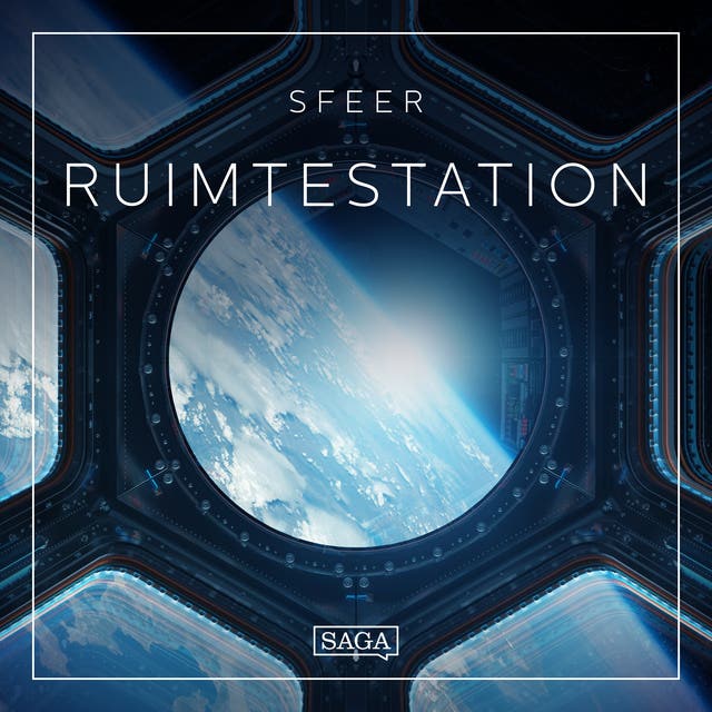 Sfeer - Ruimtestation – omslag van het luisterboek van Rasmus Broe