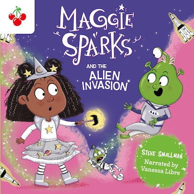 Maggie Sparks and the Alien Invasion - Maggie Sparks, Book 5 (Unabridged) – omslag til lydbogen af Steve Smallman
