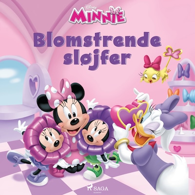 Minnie Mouse - Blomstrende sløjfer – omslag til lydbogen af Disney