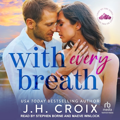 With Every Breath – omslag til lydbogen af J.H. Croix