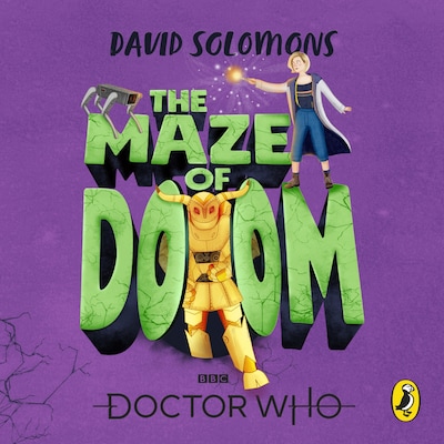 Doctor Who: The Maze of Doom – omslag til lydbogen af David Solomons