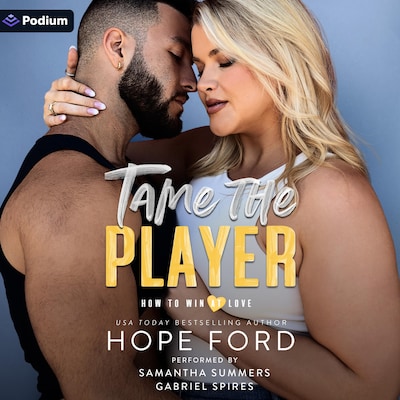 Tame the Player – omslag til lydbogen af Hope Ford