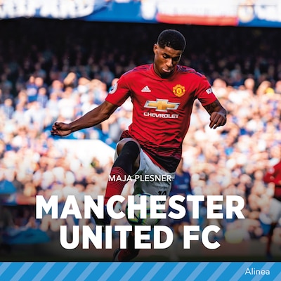 Manchester United F.C. – omslag til lydbogen af Maja Plesner