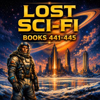 Lost Sci-Fi Books 441 thru 445: From Titan’s Secrets to Poe’s Darkest Nightmare – omslag till ljudboken av Edgar Allan Poe, Ben Bova, Stanton A. Coblentz, Walter Tevis, Damon Knight